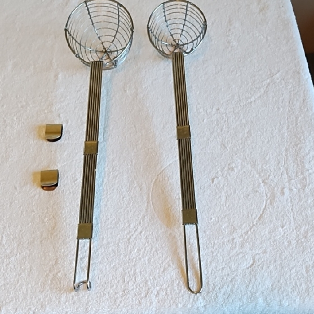 Stainless Steel Silver Wire Skimmers with Hooks